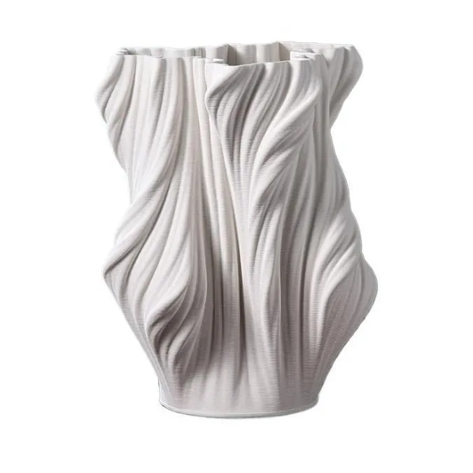 

Vase high-end ornament ins wind soft decoration model room wabi sandy wind