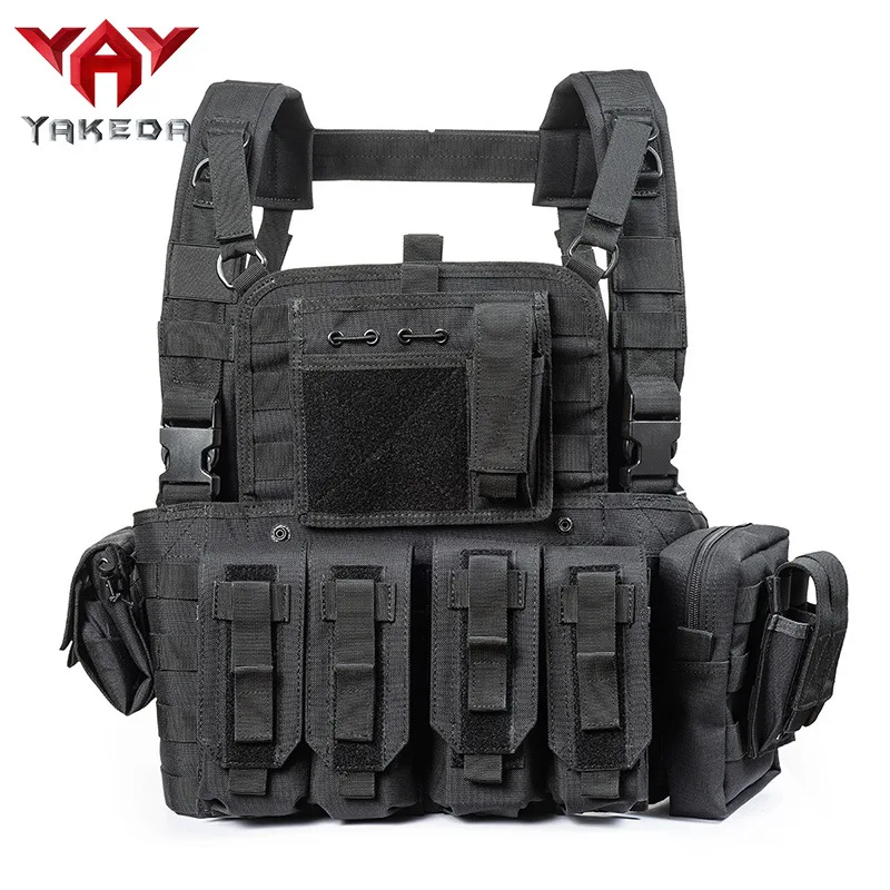 

YAKEDA-Multifunctional Camouflage Combat Vest, Outdoor Sports Military Training, Hunting Tactical Vests