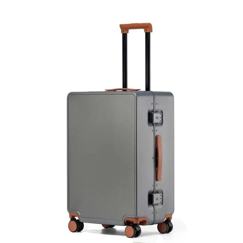 

Boarding case, women's multi-function suitcase, tie rod, password.