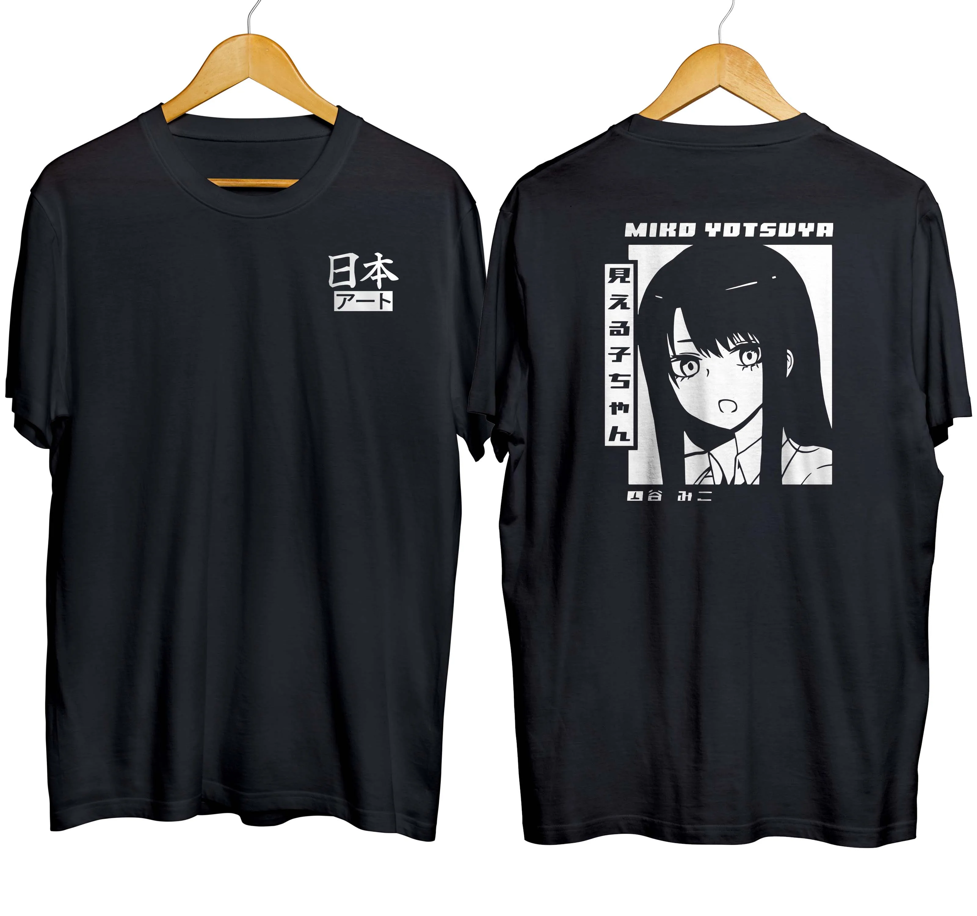 T-Shirts distro anime MIKO YOTSUYA MANGA - MEIRUKO CHAN 100% cotton combed 30s