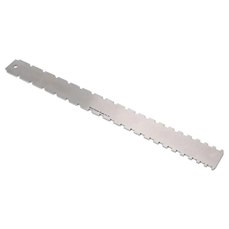 ABXZ Guitar Bass Neck Notched Straight Edge Fret Rocker String Action Ruler Luthier Tool Set