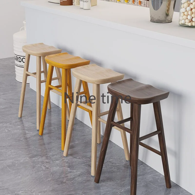 

Accent Makeup Modern Bar Stools Mini Bar For Home Furniture Shop Stool Makeup Chair Luxury House High Banqueta Backrest Outdoor