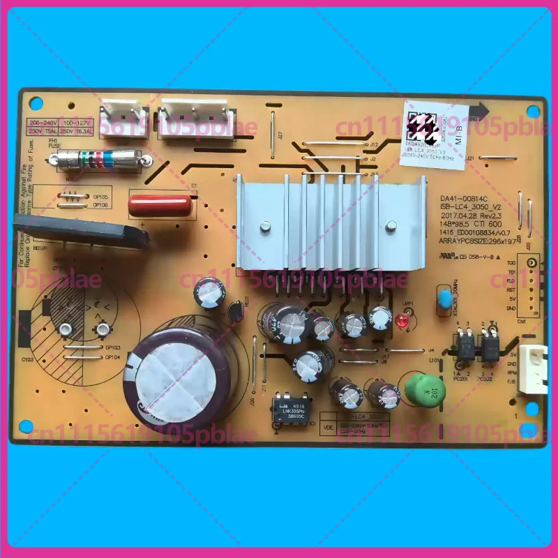 For Samsung Refrigerator BCD‑286, DA92-00459A/E/P/T /Y Compressor Inverter Driver PCB Board Replacement Spare Part