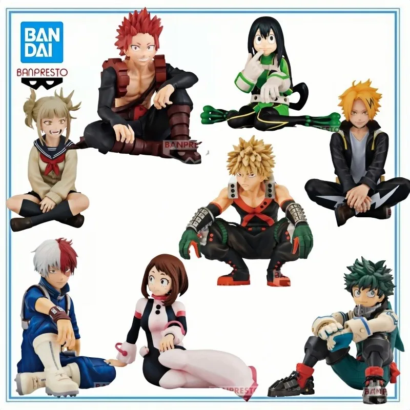 

BANDAI in Stock Genuine Banpresto Break Time, Anime My Fore Academy, Midori Ya Izuku, Bakugou Katsuki, Och Progressive Uraraka