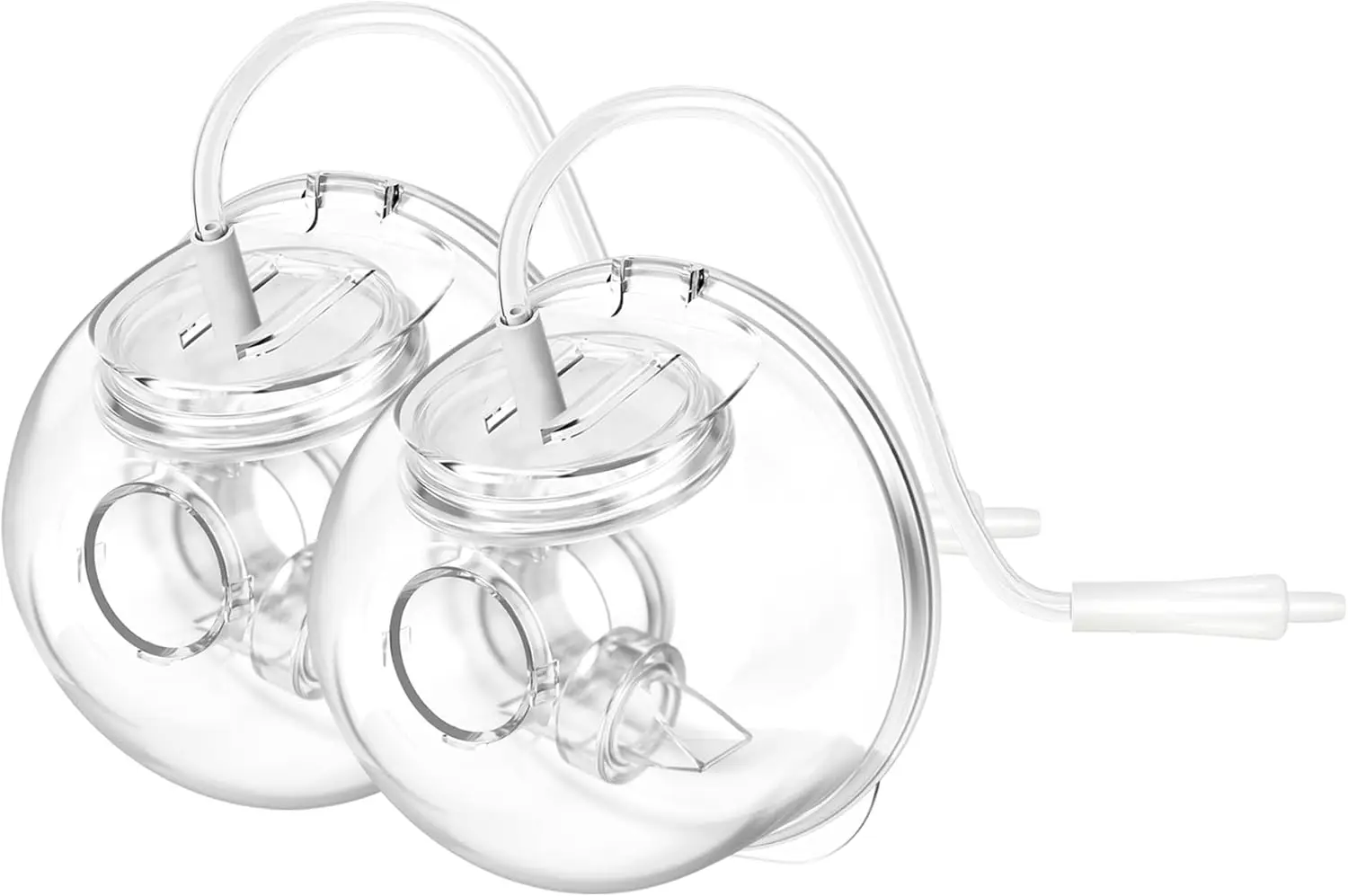 2 Pack CaraCups Wearable Milk Collection for Spectra S1 S2 9 Plus and SG, Wearable Breast Pump Collection Cup