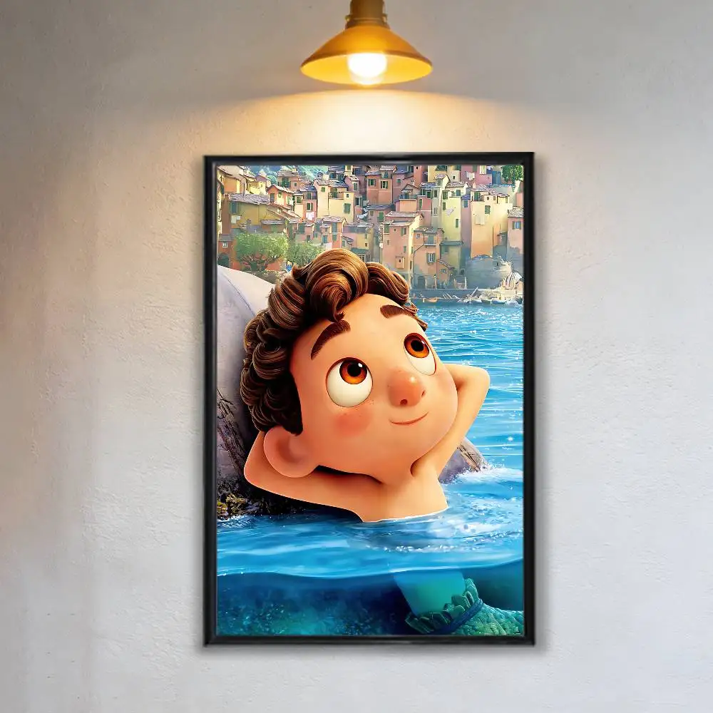 Summer atmosphere Luca Paguro Poster HD Art Sticky Wall Waterproof Home Living Room Bedroom Bar Aesthetic Decoration