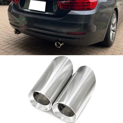 Exhaust Tip Muffler Tailpipes Fit For BMW F20 F21 F22 F23 F30 F31 F34 GT 3 F32 F33 F36 1/2/3/4 Series Exhaust Trim Cover
