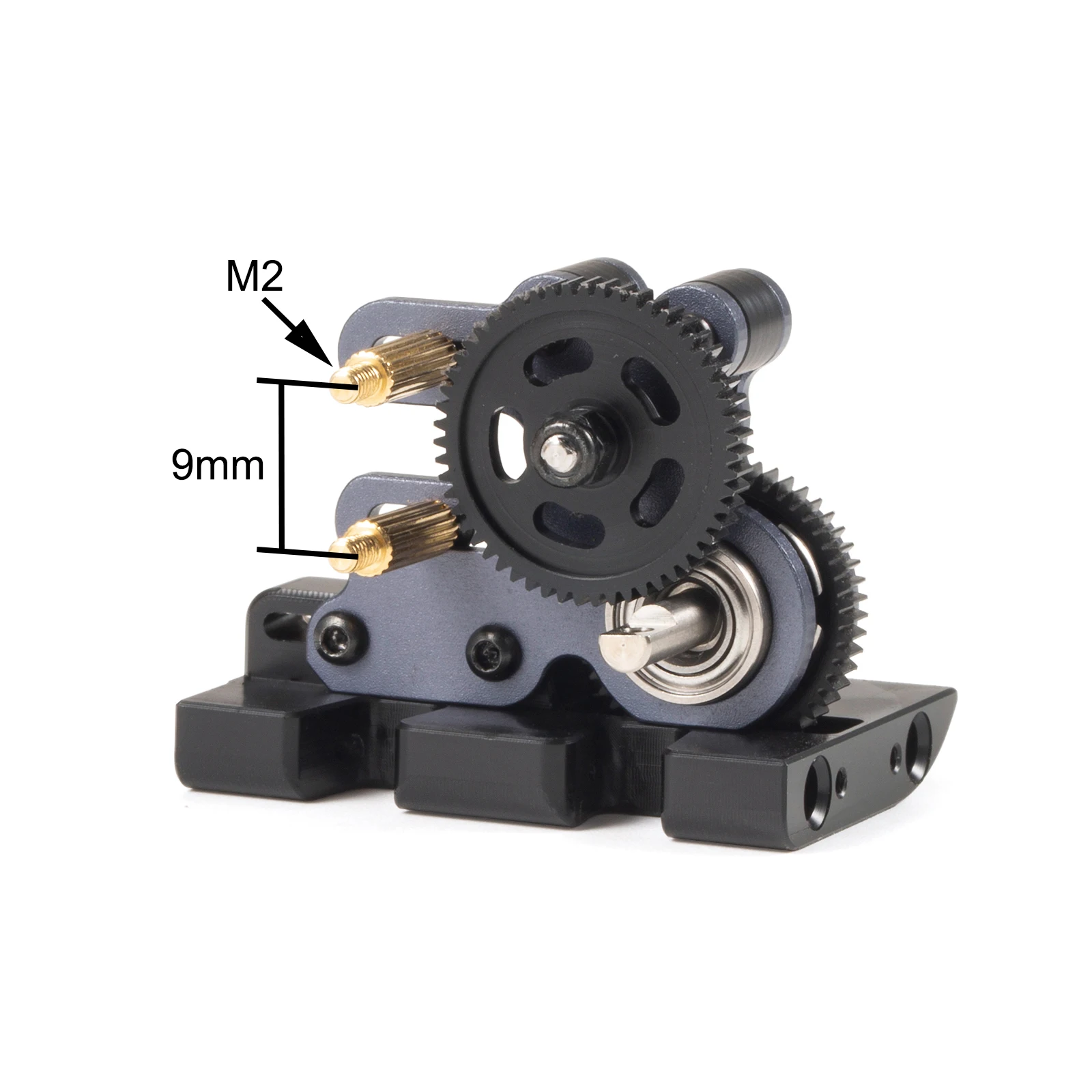 1/24 LCG Performance Transmission for RC SCX24 Custom Build Crawler V2S Chassis Furitek MINI Komodo view 3