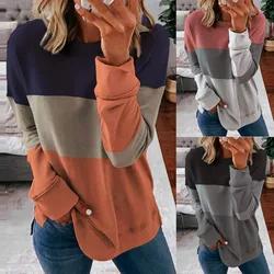 Women's Long Sleeve Tops Sweatshirts Long Sleeve Tunic Tops Crew Neck Soft Pullover Shirt Clothes