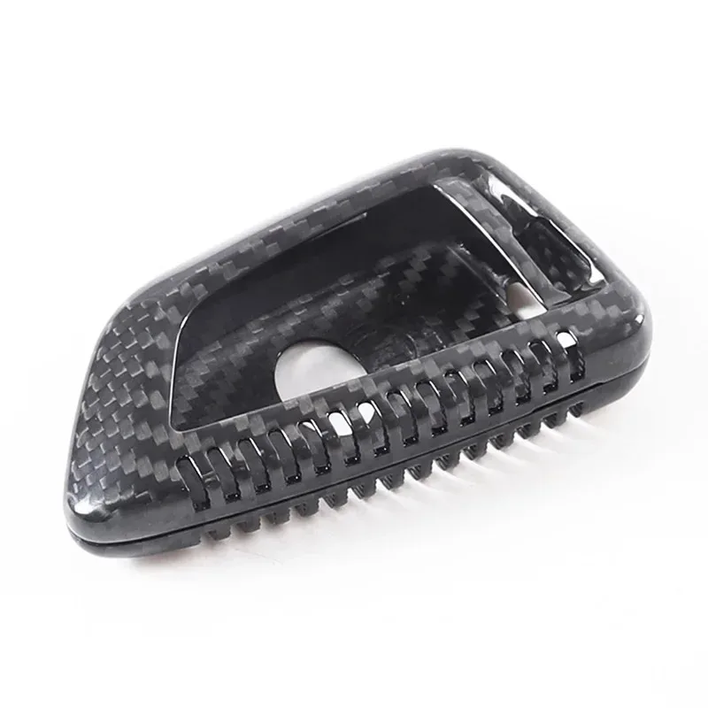 

For Toyota Supra GR MK5 A90 2019-2026 Real Carbon Fiber Car Key Protection Cover Trim Car Accessories