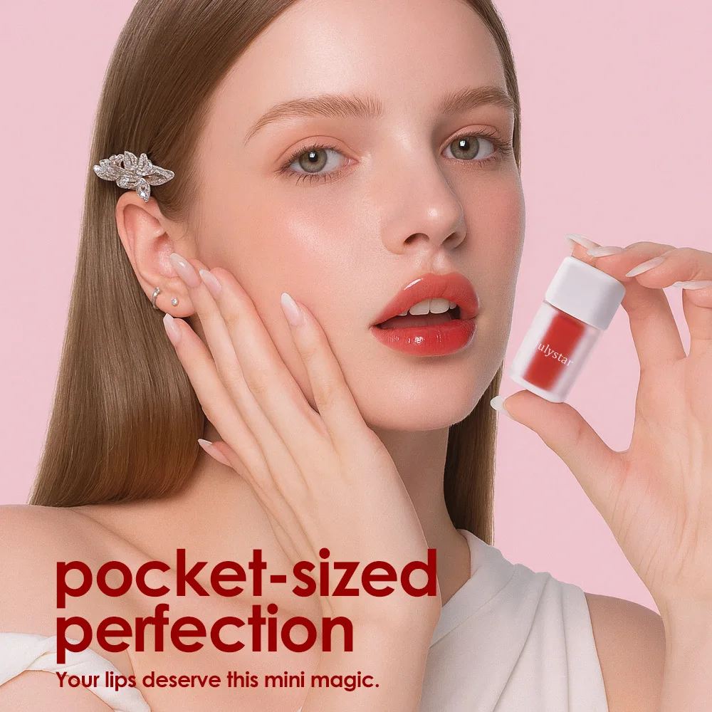 Natuurlijke glanzende lipvlek – Hydraterende tint op waterbasis met pure glans, opvullend en niet plakkerig voor een sappige glazen liplook