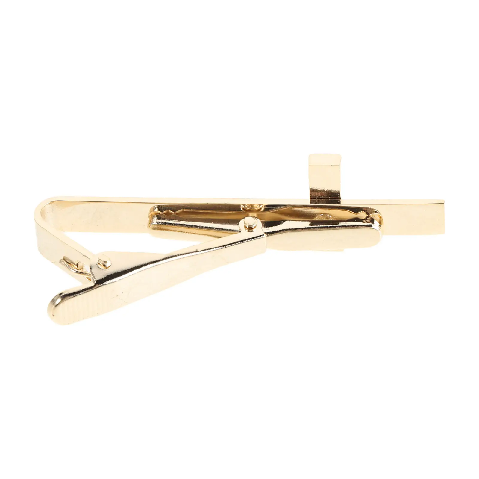 Men's Gold and Black Cross Tie Clip for Pastor, Chaplain, Groomsmen, Confirmation, Baptism, Father's Day