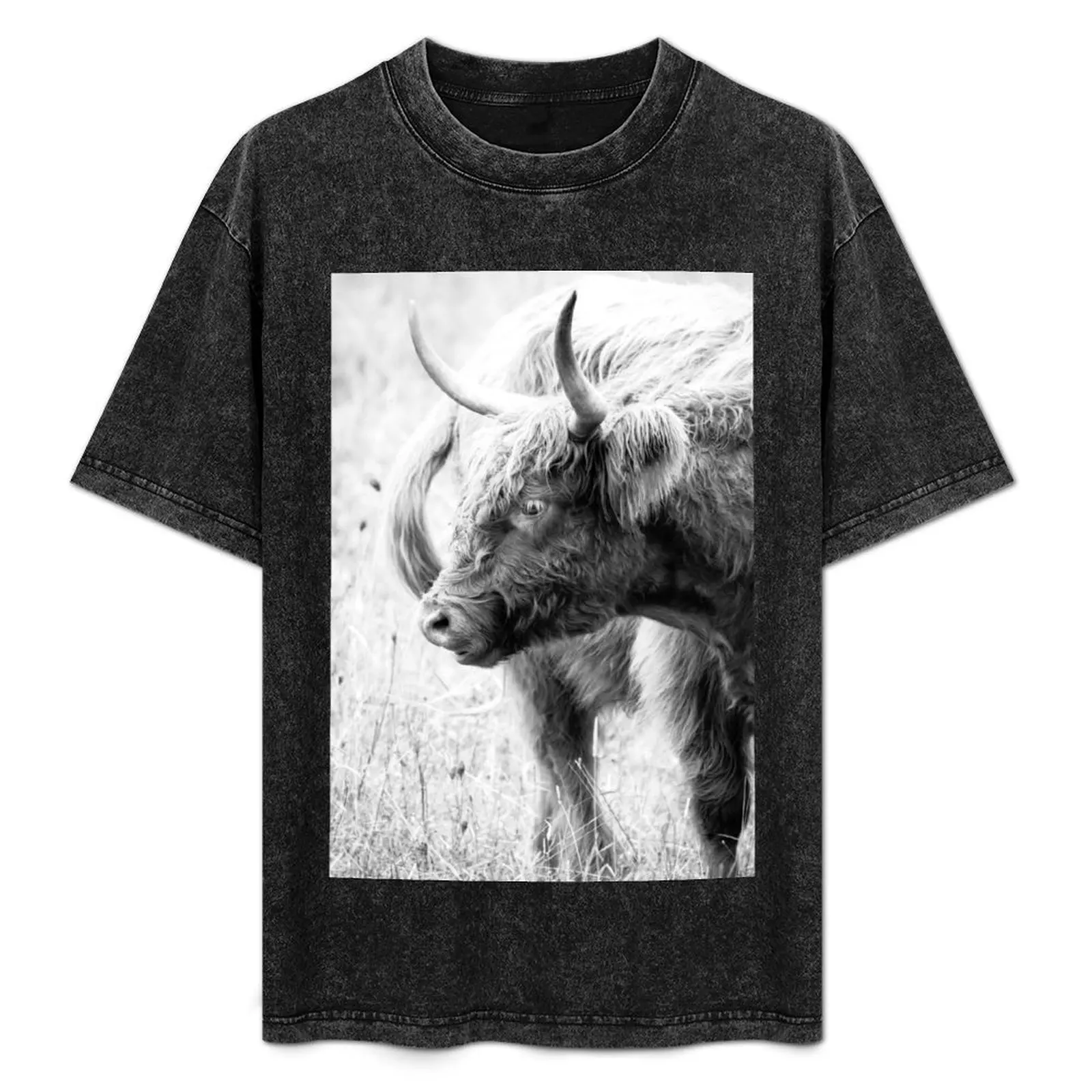 

Highland Cow Sidewinder T-Shirt Big and Tall Gym T-Shirt