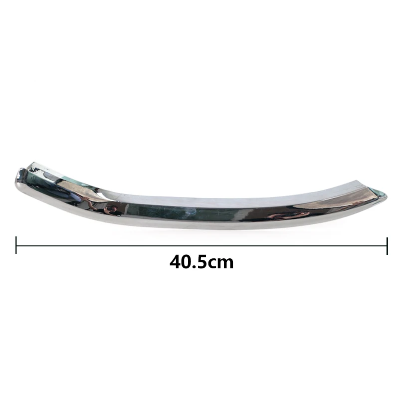 For JAC Refine S3 T5 Car Front Bumper Fog Light Lamp Strip Chrome Trim Decorative Strip