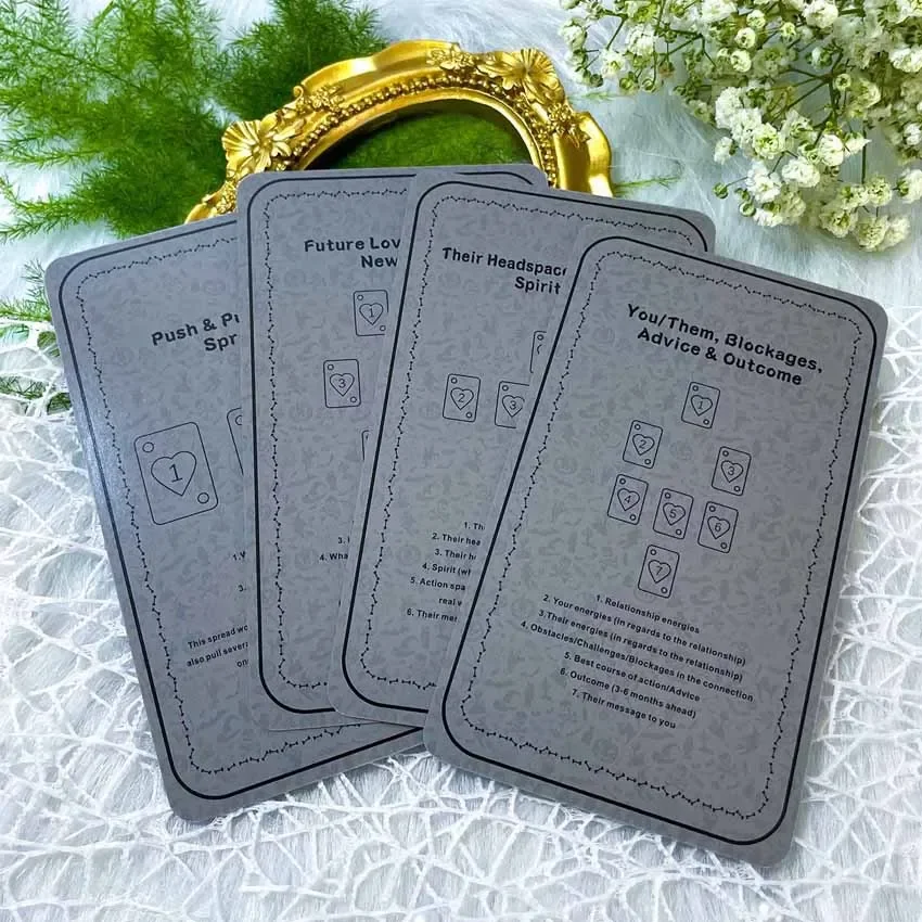 12x7 cm Witch Tarot Deck  Card Games