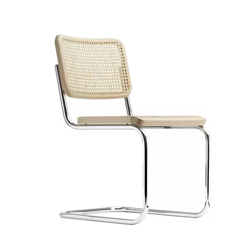 #Hot Sale Mid Century Modern Vintage Wood Dining Chairs For Home Office Comfortable Ergonomic Cesca Cane Rattan Accent Cafe Chai view 2