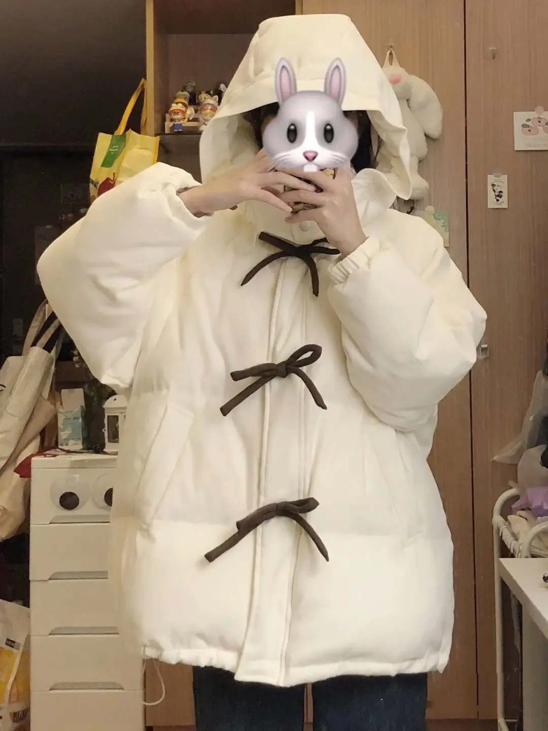 パーカー レディース ストリート 秋 デニム風 クロップド エラスティックヘム フィット クリーンフィット プレッピー カレッジ スクールユニフォーム トレンディ 若々しい モダン