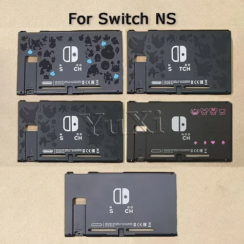 YuXi-piezas de repuesto para Nintendo Switch NS Joy-Con, cubierta de carcasa, placa frontal trasera, consola Animal Crossing, 1 ud.
