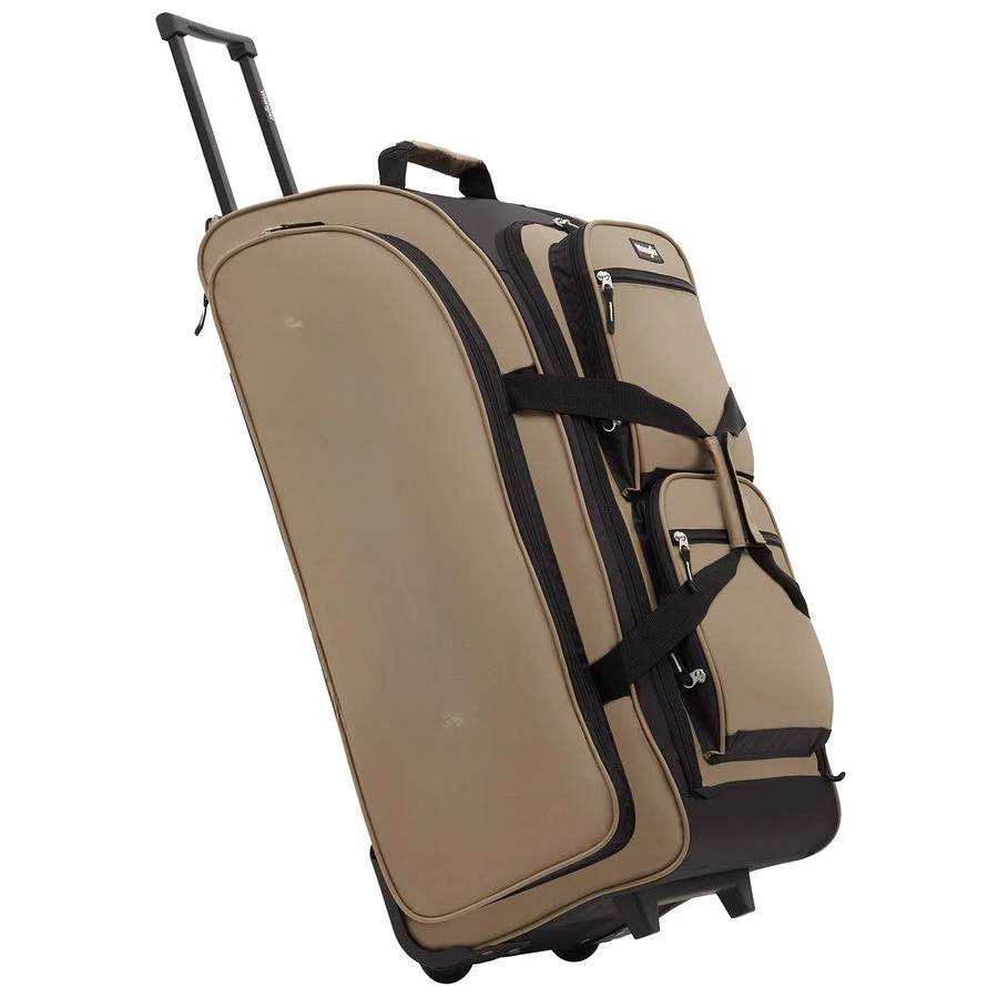 

Carry On Rolling Duffel Bag Waterproof Lightweight Travel Duffel Luggage Bag with Wheels for Overnight Travel