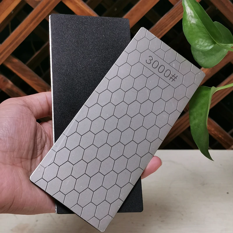 Diamond Knives Sharpening Stone 240# 400# 600# 1000# Grindstone Knife Sharpener Ultra-thin Honeycomb Surface Whetstone
