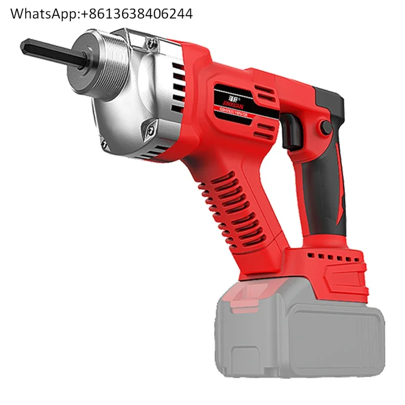 Lithium bat-tery brushless concrete vibrator portable construction site cement vibrator small rechargeable concrete vibrator