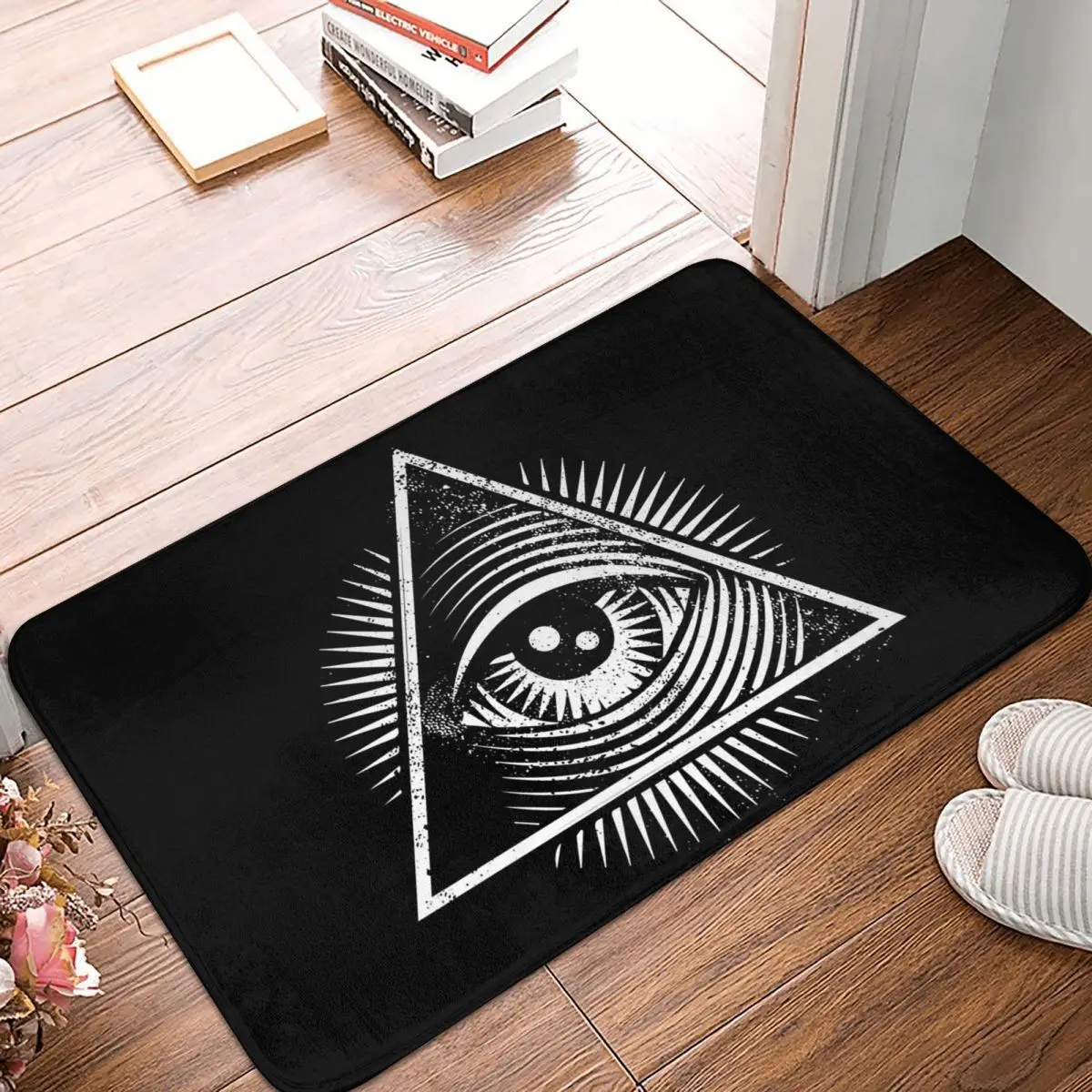 Illuminati All Seeing Eye Non-slip Doormat Floor Mat Absorbent Mat Carpet Rug for Kitchen Entrance Home Balcony Footpad Mats