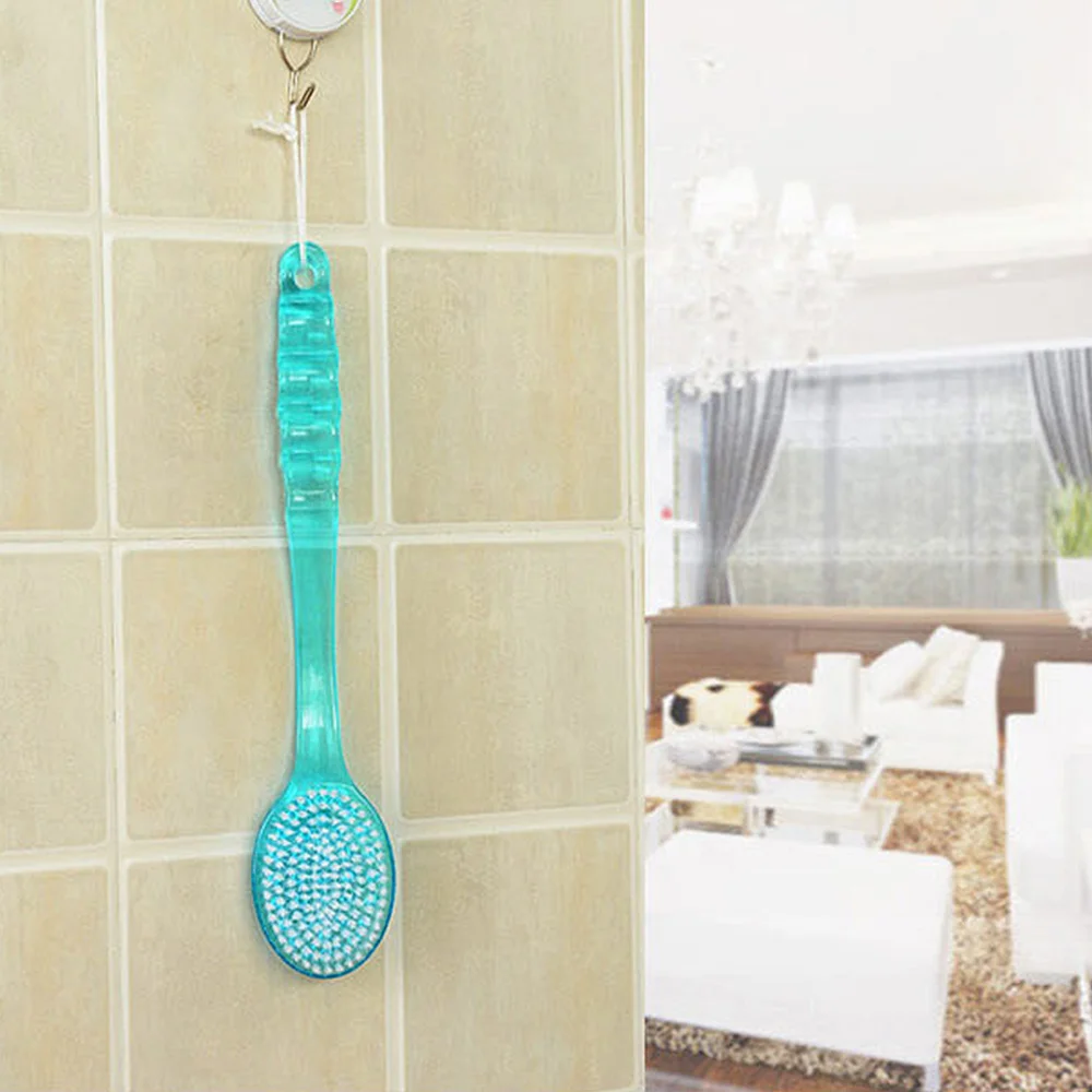 Bath Brush Back Shower Brushes With Handle Exfoliating Scrub Skin Massager Exfoliation Bathroom Brush