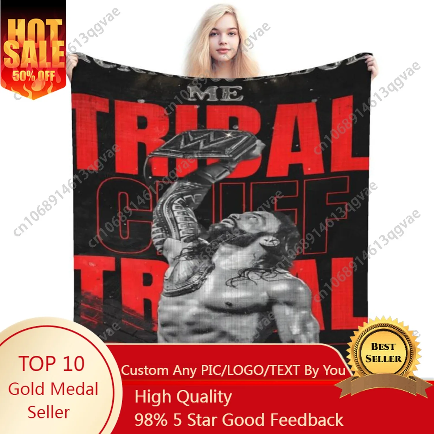 

A Wrestling Printed Flannel Blanket Warm and Soft in All Seasons Suitable for Bedding Dorm and Office Sofa and Outdoor Use