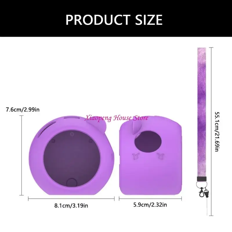 Los protectores manga silicona absorbente choque contra los rasguños caída para Punyrunzu Puni 77JC