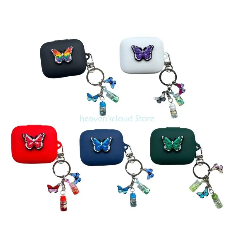 

Y88b крышка для наушников Shock -Reseper Case Skin Skin Antyscratch Guardable Silylicone Shell усиливает сцепление для Buds Air