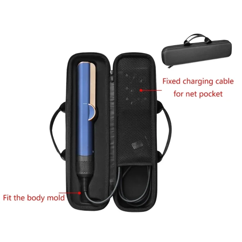 Portable Carrying Sleeve Secure Sleeve EVA Case for Airstrait HT01 Straightener