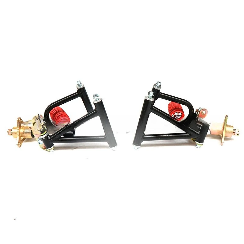 

car four-wheel go-kart front suspension accessories little bull ATV up and down rocker arm swing arm with shock absorption