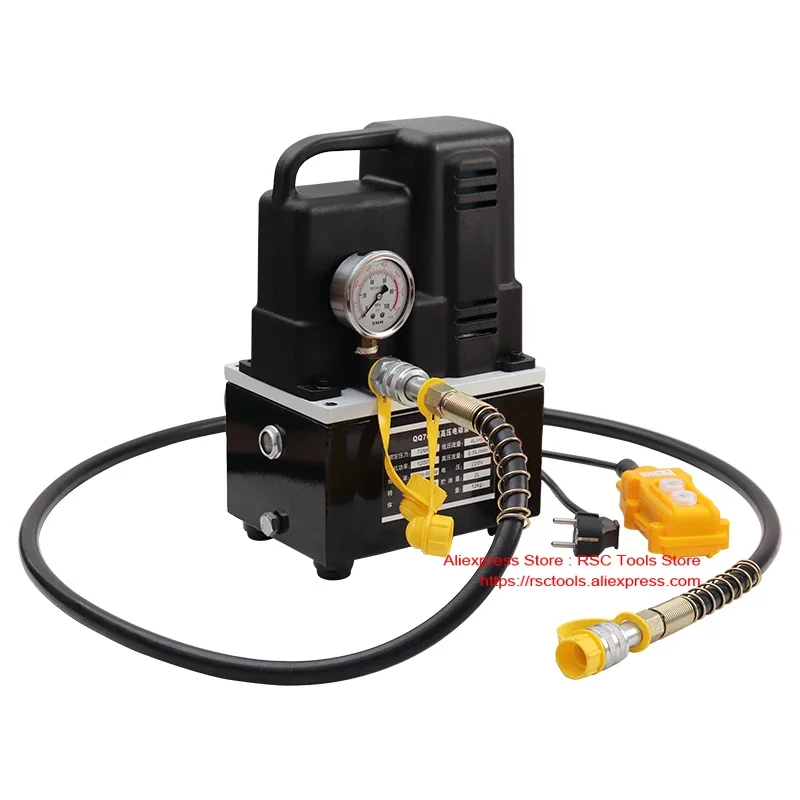 High-Voltage Electric Pump QQ-700 Manual Switch Electric Hydraulic Pump 1200W Hydraulic Station