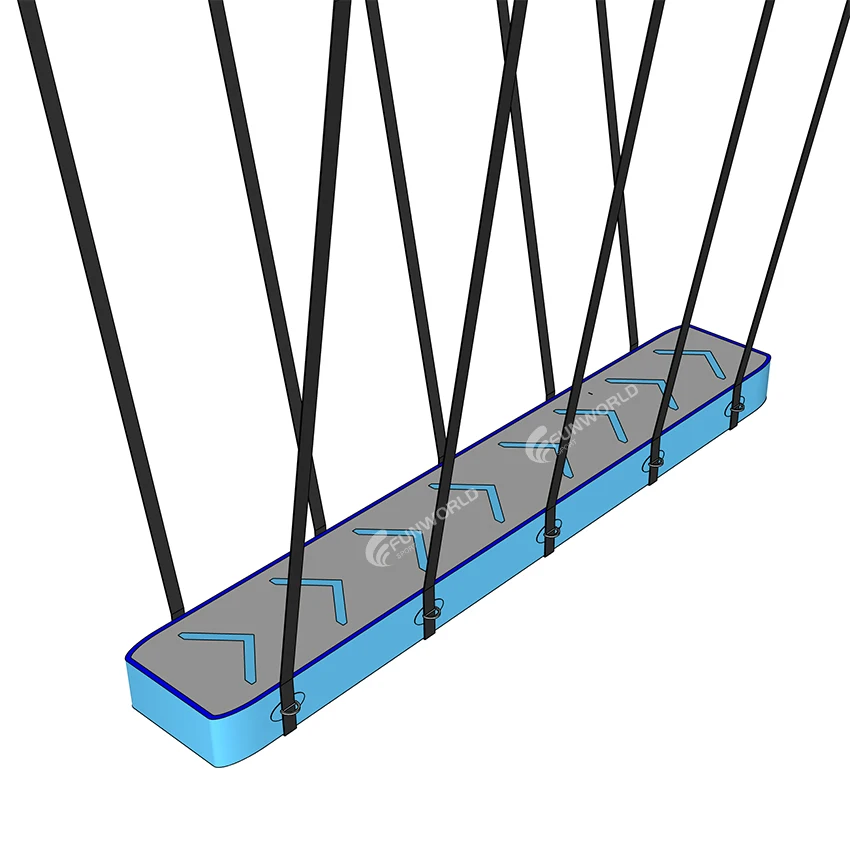 

Ninja Warrior Obstacles Interesting Playground Inflatable Ninja Obstacle Course Adventure Park For Kids