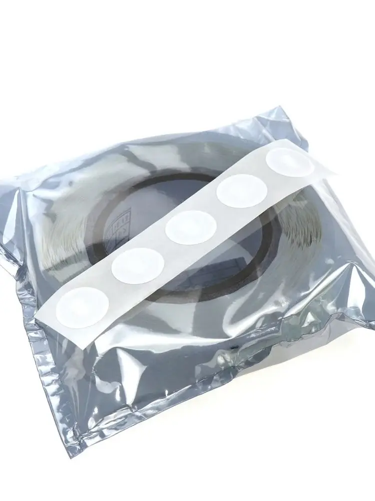 50 개/몫 13.56MHz ISO14443A F08 칩 30*15/40*25mm NFC 범용 라벨 태그 IC 카드 스티커 구리 플레이트 종이 M1 전자 태그