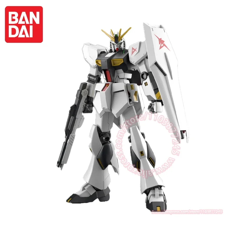 BANDAI EG 1/144 RX-78-2 GAT-X105 RX-93 Assembled Model Action Figures Children's Toys Fashion Hand Birthday Gift Decoration