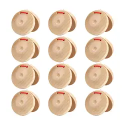 Wooden Castanets Musical Castanets Rhythm Toys Percussion Instrument for