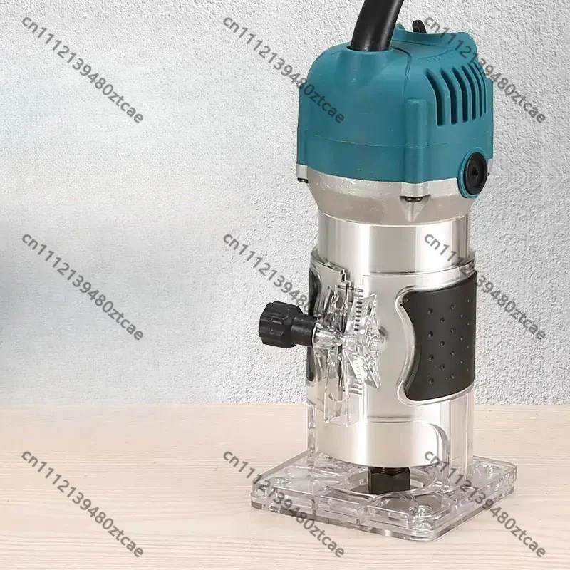 Electric Woodworking Trimmer, Grooving Machine, Engraving & Hole Drilling Machine, Power Tool 220V