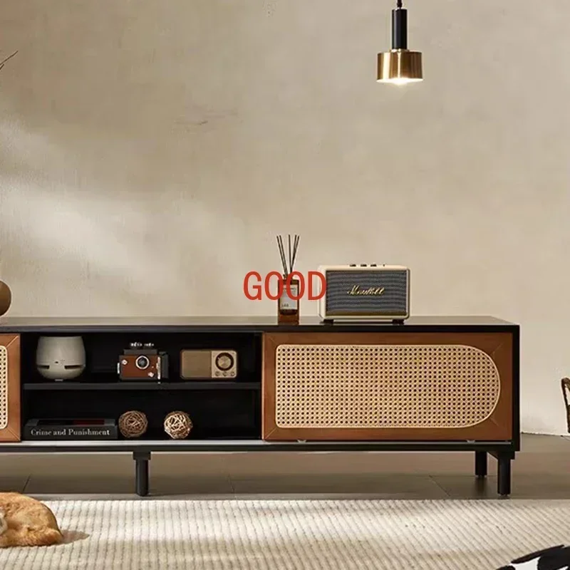 TV-Einheit, Schrank, Konsolenmöbel, moderner Salon, voller Esstisch, Design-Ständer, Wohnzimmer, Meuble, TV-Salon, ästhetische Aufbewahrung