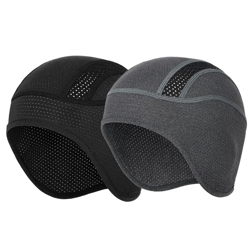 Ice Silk Cloth Cooling Quick Dry  Summer Motorcycle Helmet Inner Earmuffs Cap Under Helmet Beanie Cap Motocross Motor Helmet Hat