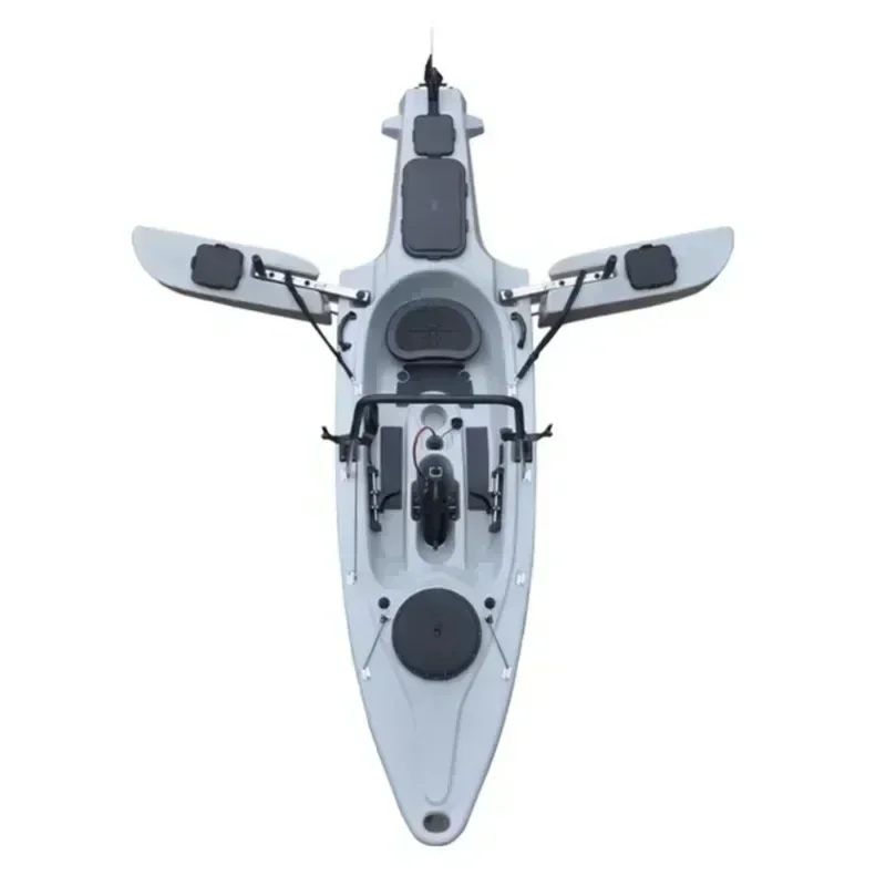 Single Person Electric Propulsion Kayak Canoe Hard Plastic Canoe Road Fishing Boat Accessories