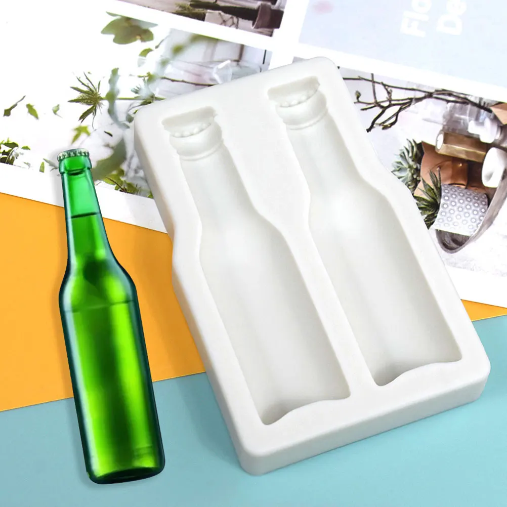 Форма для пивных бутылок, милые DIY шоколадные конфеты, формы для выпечки кексов, помадки, украшения, силикон