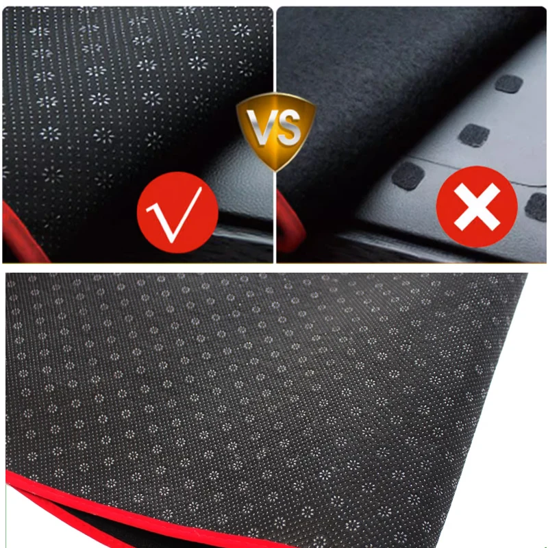 Car Dashboard For Ford Explorer 2017-2019 Car Dashboard Cover Avoid Light Pad Instrument Platform Cover Mat Carpet Accessories view 3