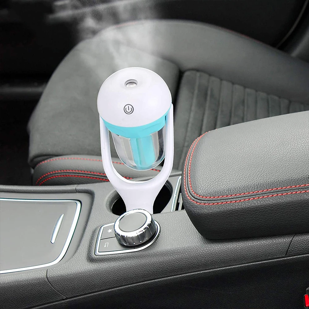 Mini Car Air Humidifier Steam Air Purifier Aroma Diffuser Essential Oil Aromatherapy Diffuser Auto Mist Maker Sprayer For Car