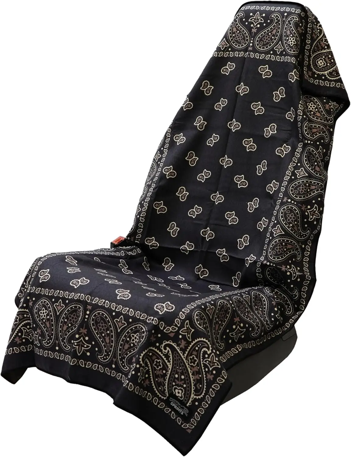 

Athletic Running Towel, Full-Sized Car Seat Cover - High-Performance Microfiber in Paisley Design