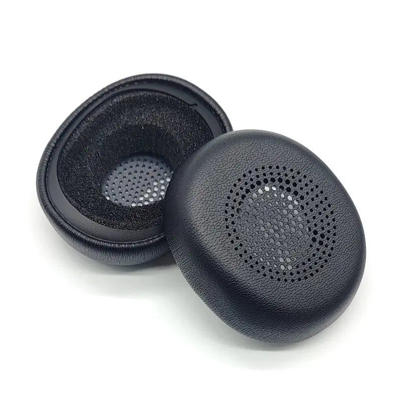SHELKEE استبدال بطانة للأذن وسادة غطاء للأذن إصلاح أجزاء لسماعات Jabra Evolve2 30 SE MS UC