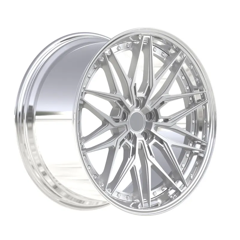 Customizable Concave 5x120 Alloy Car Forged Wheels 2/3 Piece Custom 5x114.3/100/120/130/112 PCD Two Pieces Car Wheel Rims