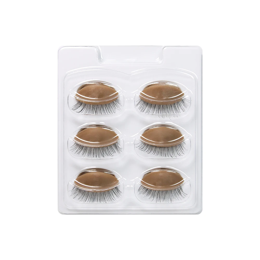 Lash Extension Training Head with Removable Eyelids