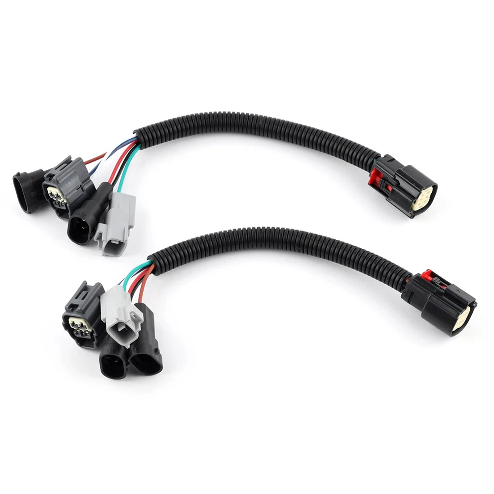 Conversion Harness LED Harness Adapter Easy Installation Replaces Broken Or Damaged Harness Left And Right Placement