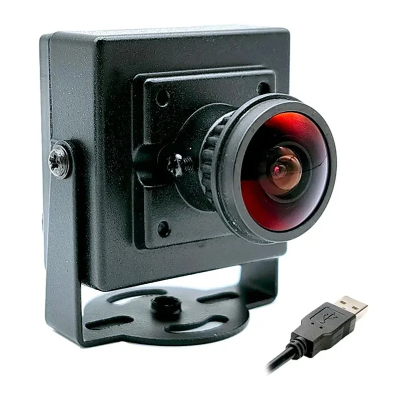 160 Degree Wide Angle 1.8Mm Fisheye 2K HD PC Webcam Plug & Play 30Fps 2560X1440 High Speed Video Live Computer Camera